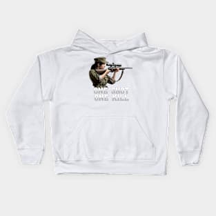 Sniper Girl Kids Hoodie